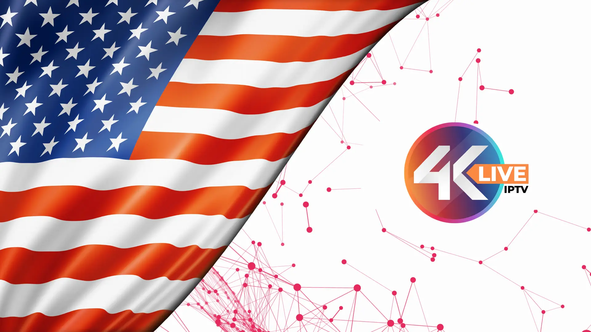 4K Live IPTV USA subscription preview for live TV and on-demand streaming